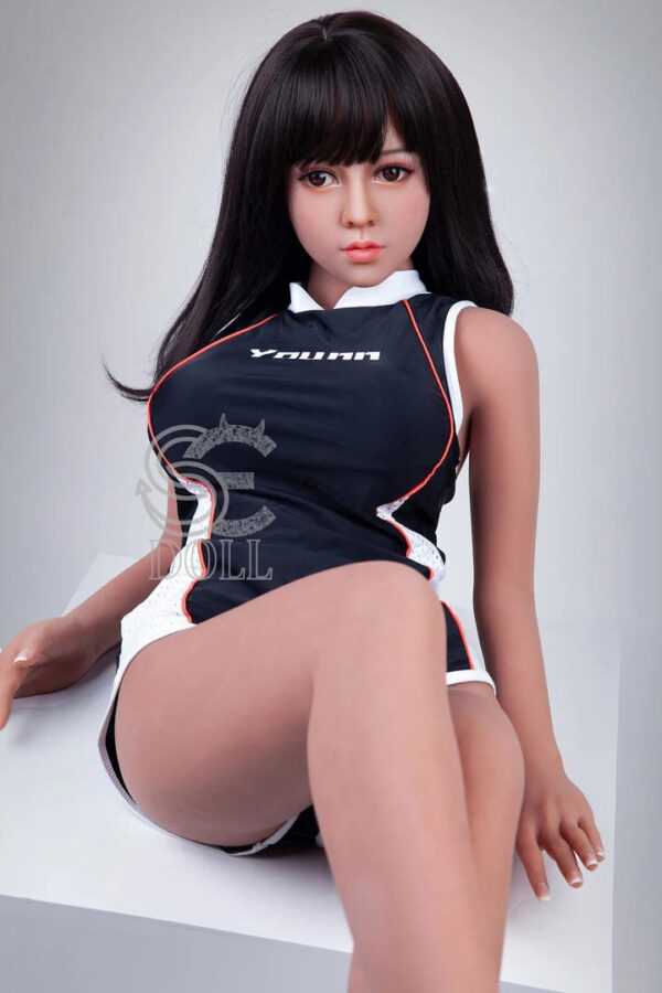 SE DOLL Bella 150cm E Cup TPE Sexpuppe Japanische Schönheit mit kleinem Gesicht und großen Brüsten