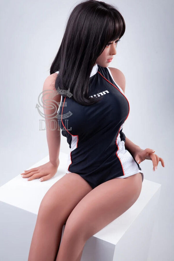 SE DOLL Bella 150cm E Cup TPE Sexpuppe Japanische Schönheit mit kleinem Gesicht und großen Brüsten – Bild 3